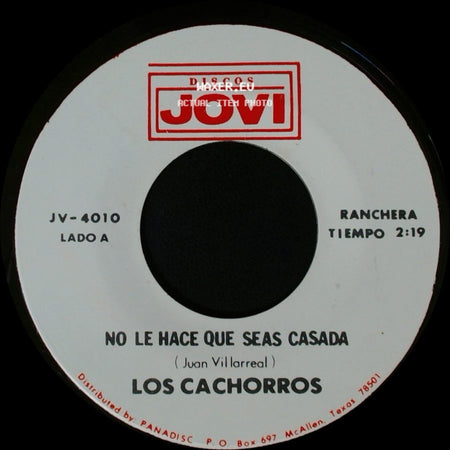 Los Cachorros - No Le Hace Que Seas Casada / Yo Soy side A