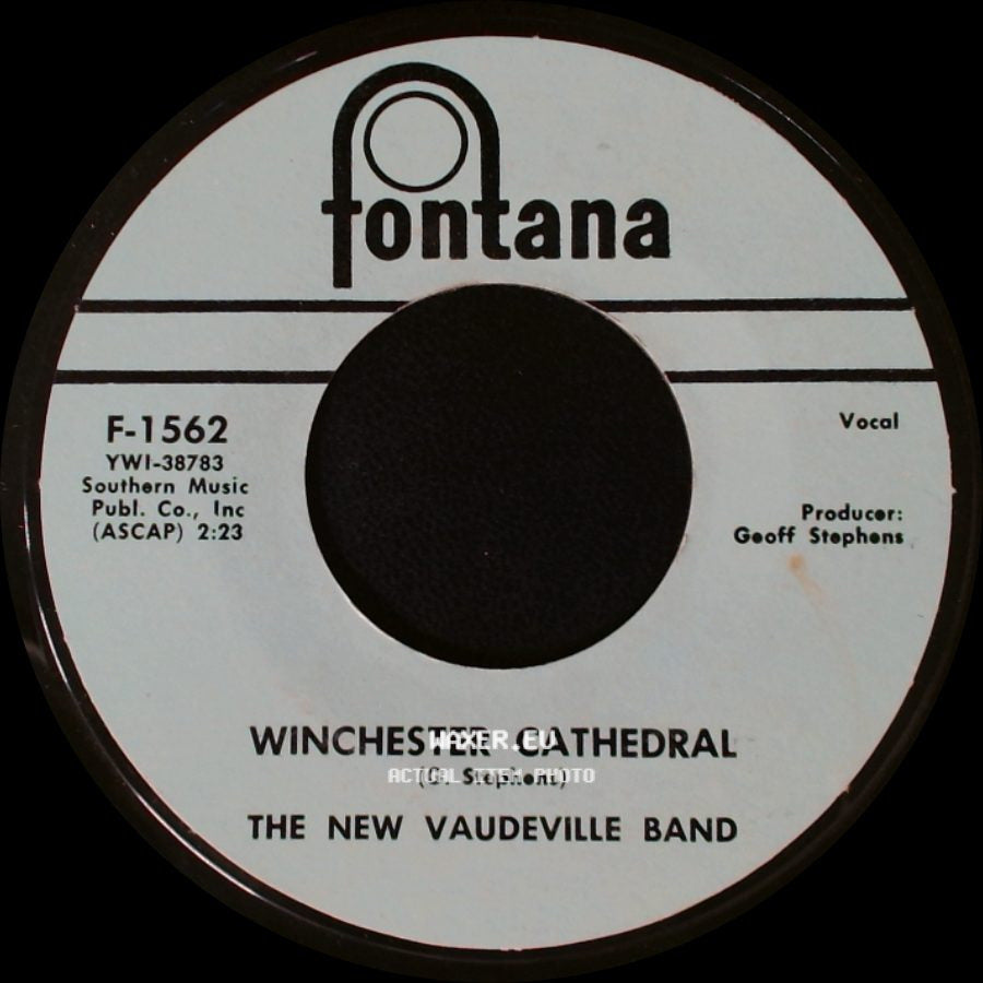 The New Vaudeville Band - Wait For Me Baby / Winchester Cathedral side B