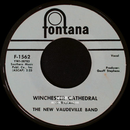 The New Vaudeville Band - Wait For Me Baby / Winchester Cathedral side B