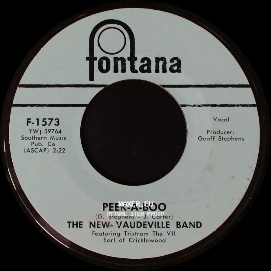 The New Vaudeville Band - Peek-A-Boo / Amy side A