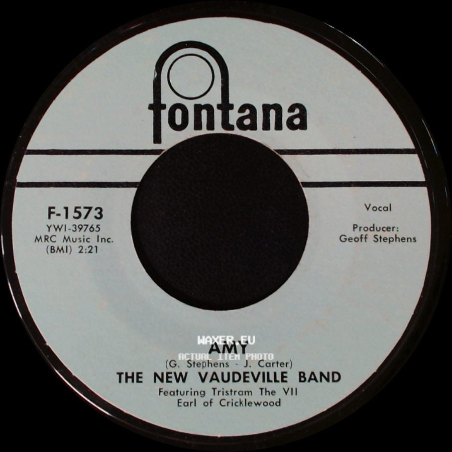 The New Vaudeville Band - Peek-A-Boo / Amy side B