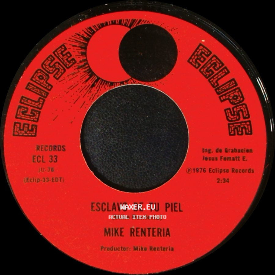 Mike Renteria - Plegaria De Amor / Esclavo De Tu Piel side B