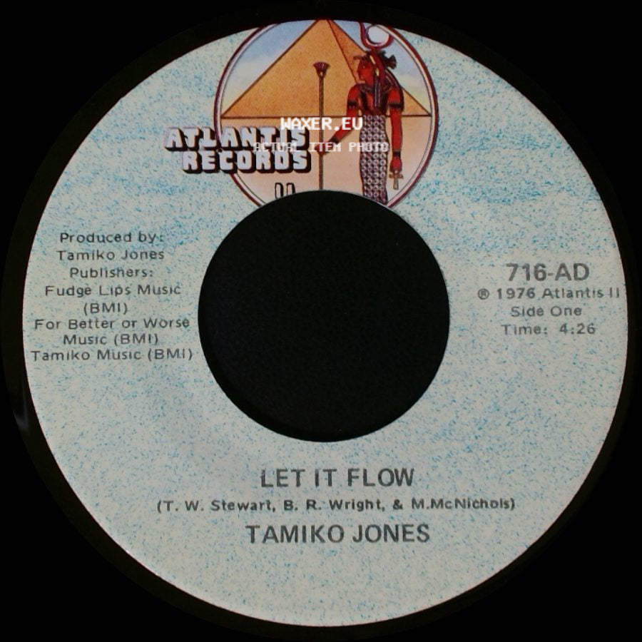 Tamiko Jones - Let It Flow / Cloudy side A
