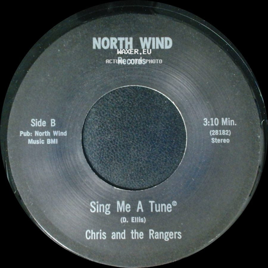 Chris And The Rangers - Please Think It Over / Sing Me A Tune side B