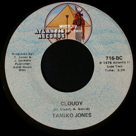 Tamiko Jones - Let It Flow / Cloudy side B