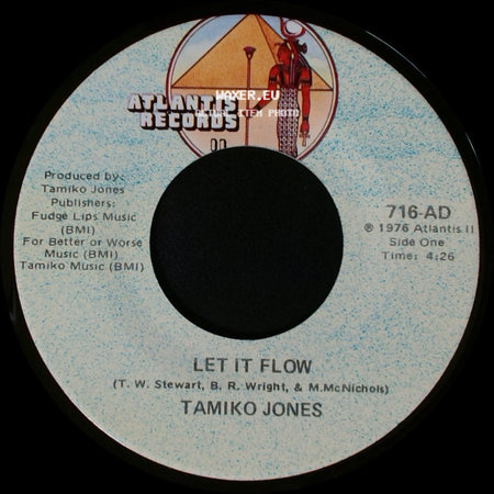 Tamiko Jones - Let It Flow / Cloudy side A