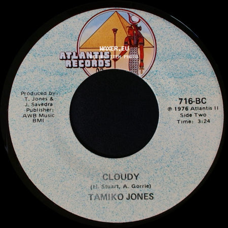 Tamiko Jones - Let It Flow / Cloudy side B