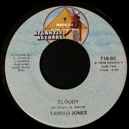 Tamiko Jones - Let It Flow / Cloudy side B