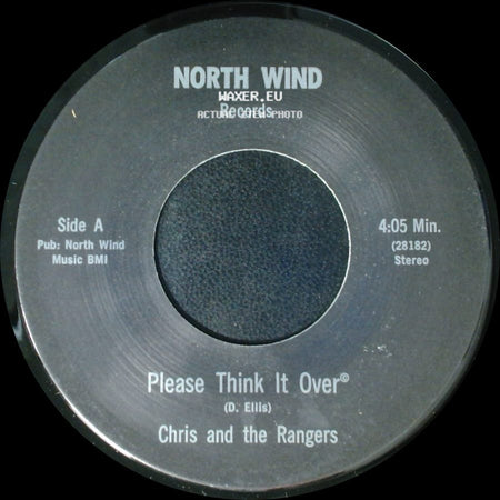 Chris And The Rangers - Please Think It Over / Sing Me A Tune side A