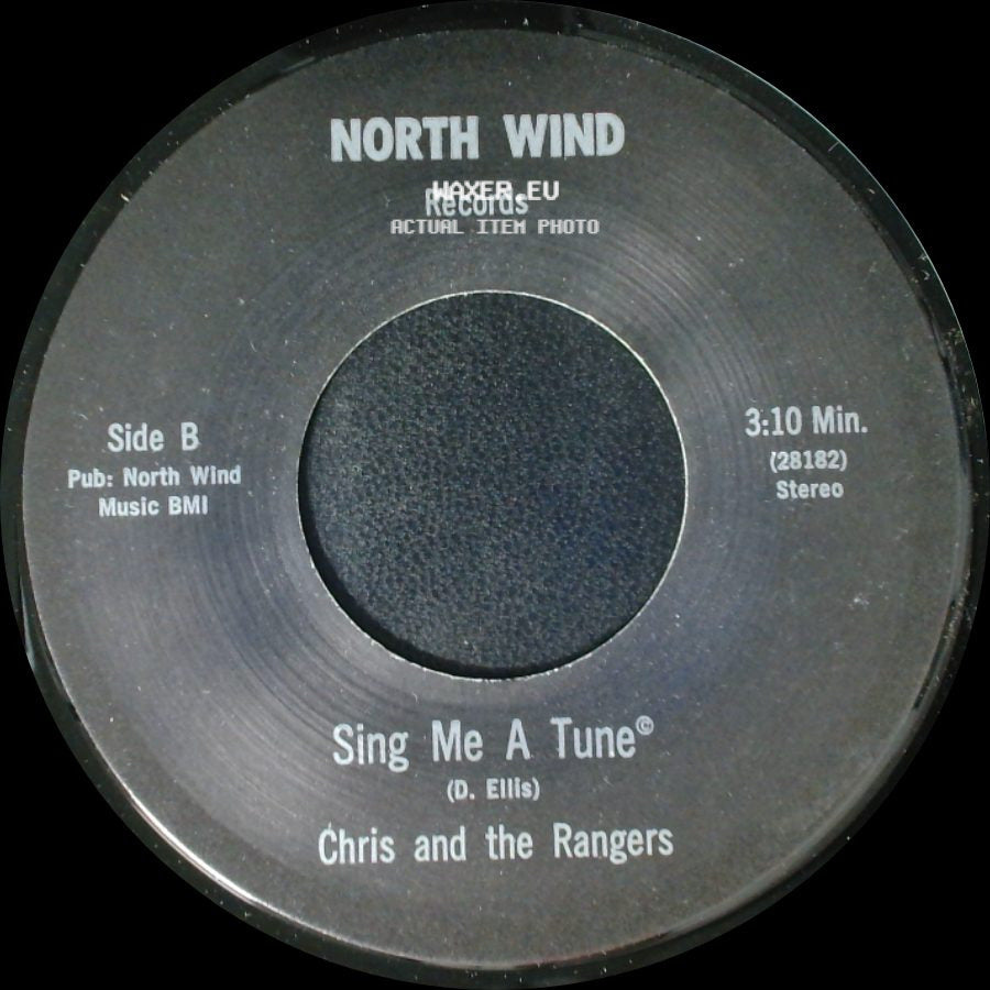 Chris And The Rangers - Please Think It Over / Sing Me A Tune side B