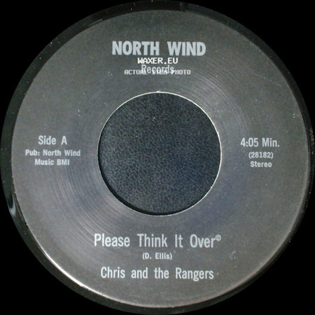 Chris And The Rangers - Please Think It Over / Sing Me A Tune side A