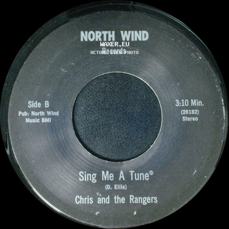 Chris And The Rangers - Please Think It Over / Sing Me A Tune side B