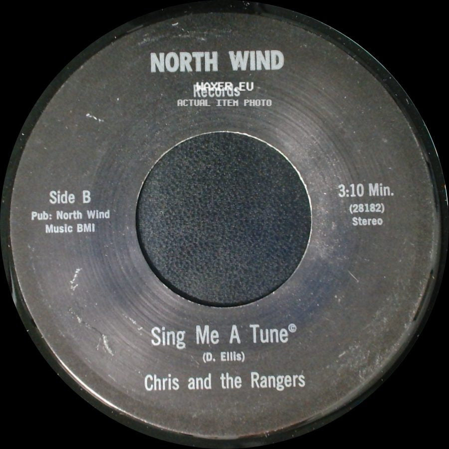 Chris And The Rangers - Please Think It Over / Sing Me A Tune side B
