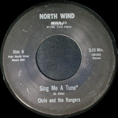 Chris And The Rangers - Please Think It Over / Sing Me A Tune side B
