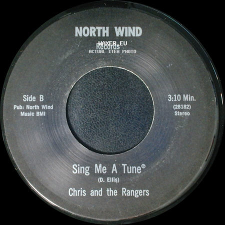 Chris And The Rangers - Please Think It Over / Sing Me A Tune side B