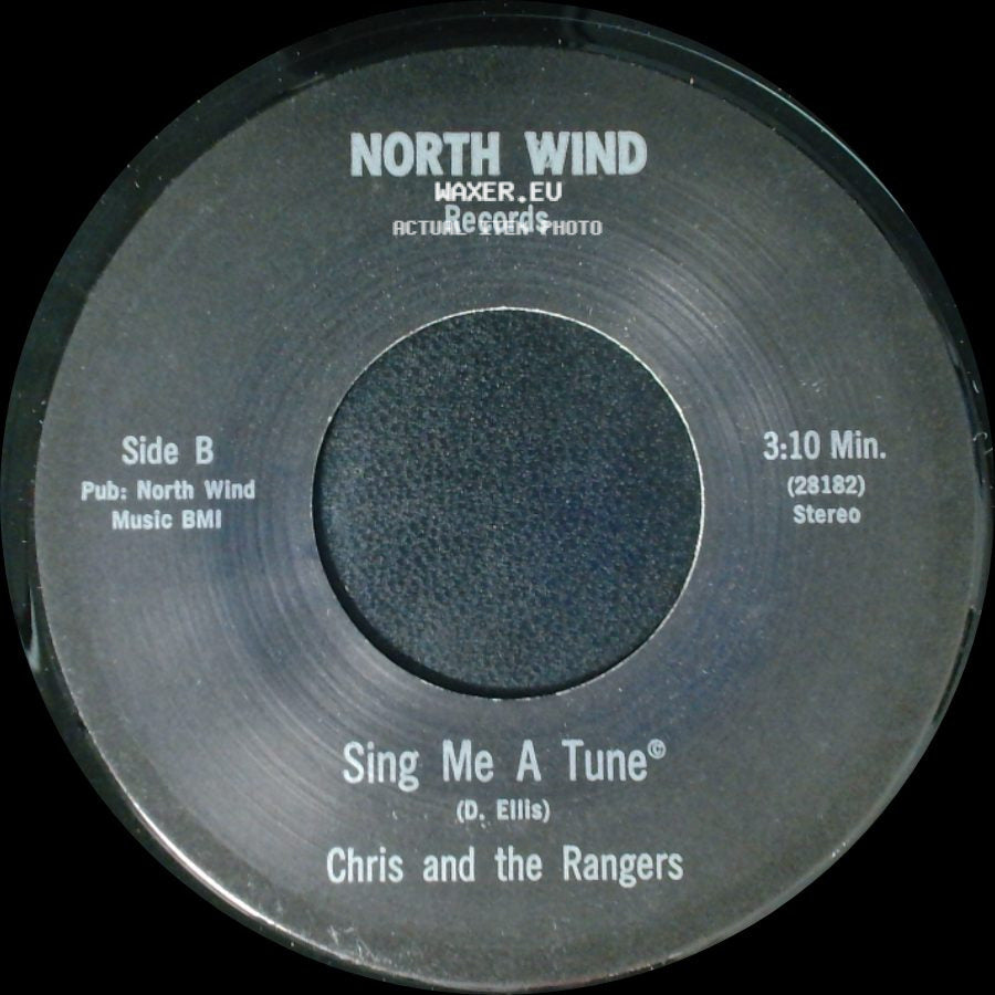 Chris And The Rangers - Please Think It Over / Sing Me A Tune side B