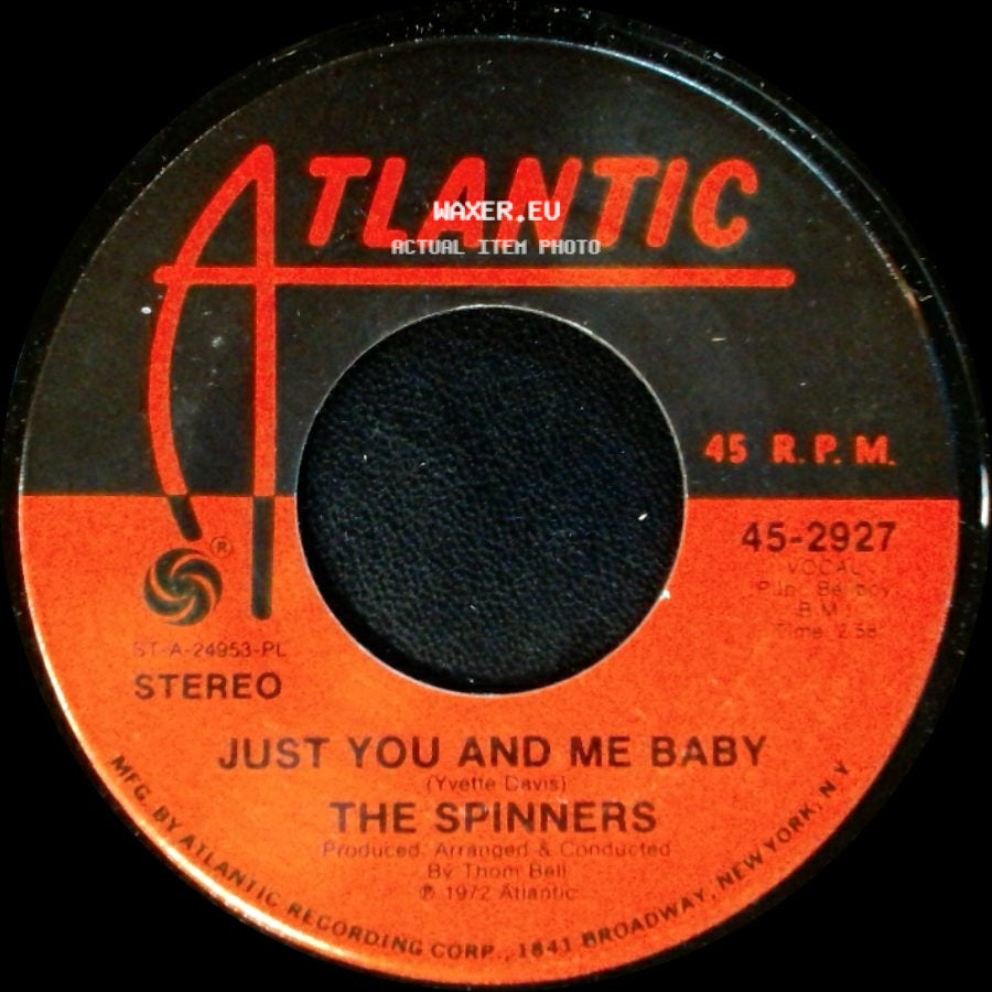 The Spinners - Could It Be I'm Falling In Love / Just You And Me Baby side B