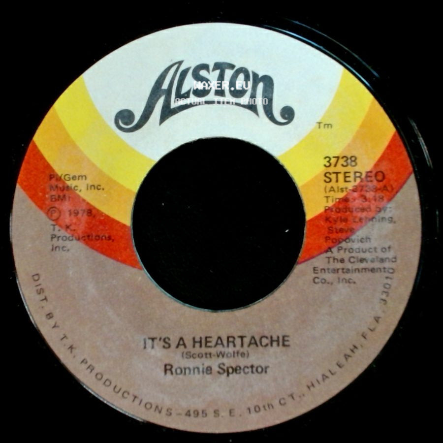 Ronnie Spector - It's A Heartache / I Wanna Come Over (Is That What Time It Is) side A