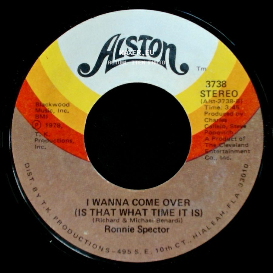 Ronnie Spector - It's A Heartache / I Wanna Come Over (Is That What Time It Is) side B