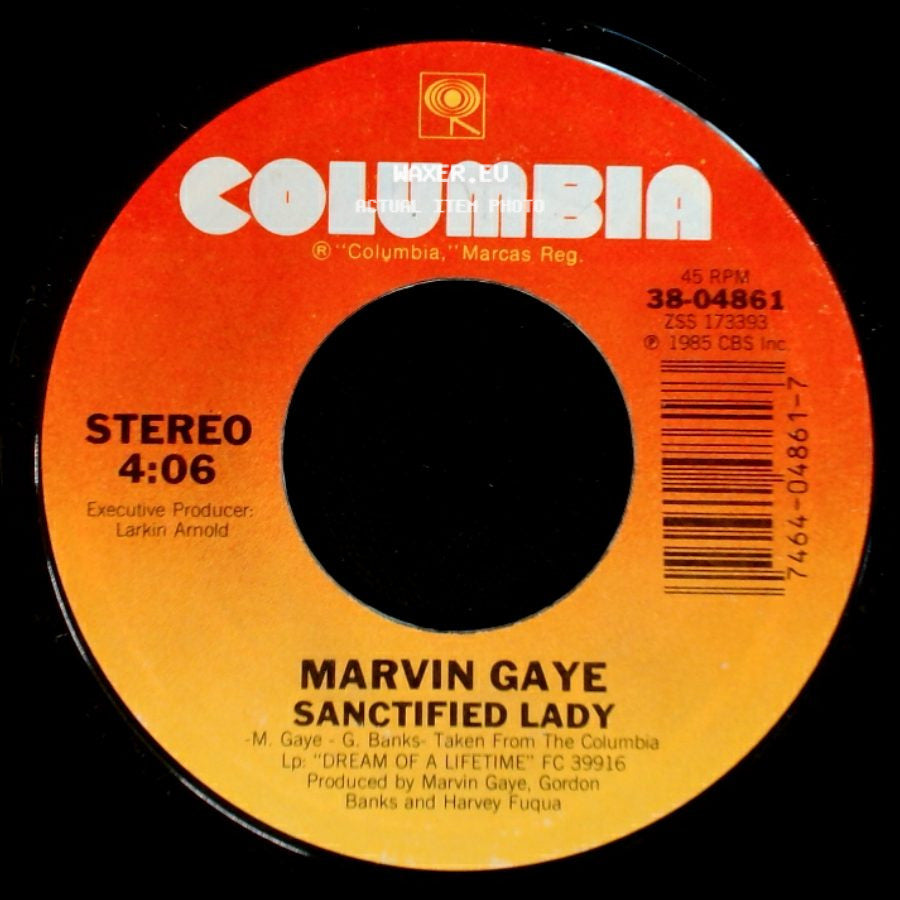 Marvin Gaye - Sanctified Lady (Instrumental) / Sanctified Lady side B