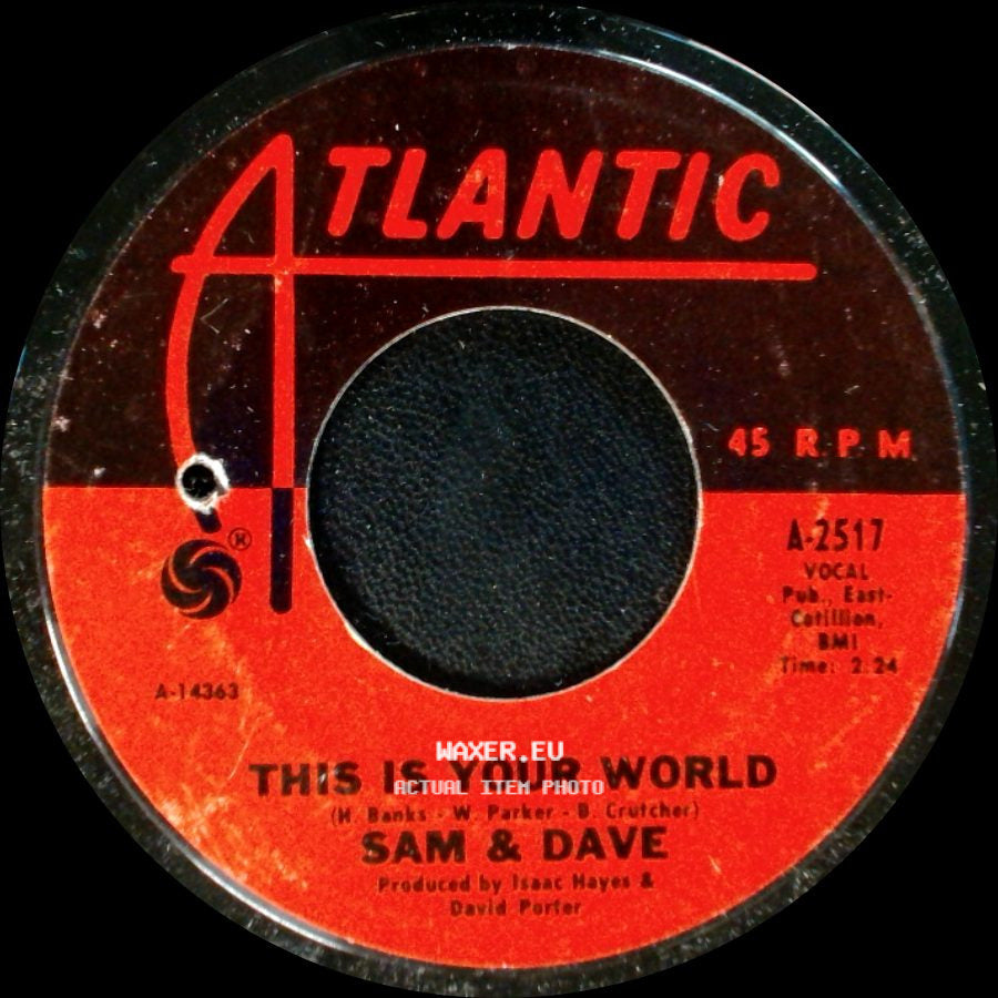 Sam & Dave - You Don't Know What You Mean To Me / This Is Your World side B