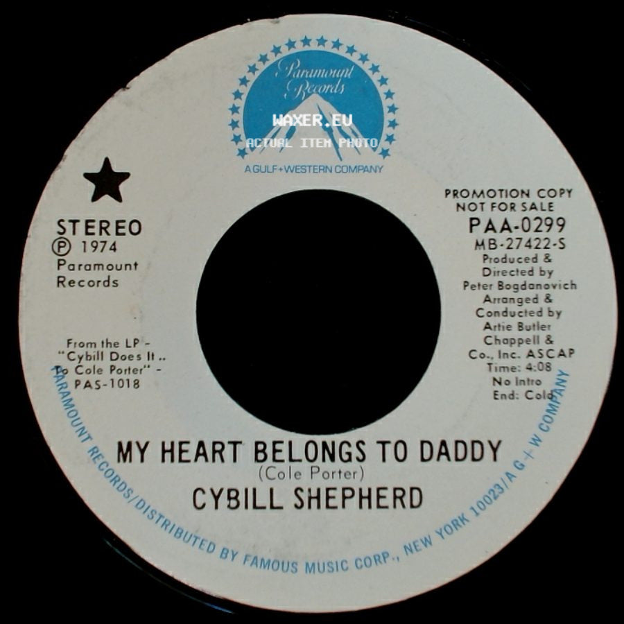 Cybill Shepherd - My Heart Belongs To Daddy / Anything Goes side A
