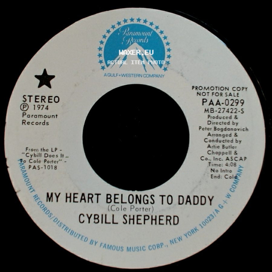 Cybill Shepherd - My Heart Belongs To Daddy / Anything Goes side A