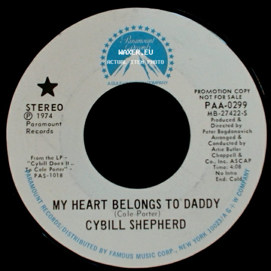 Cybill Shepherd - My Heart Belongs To Daddy / Anything Goes side A