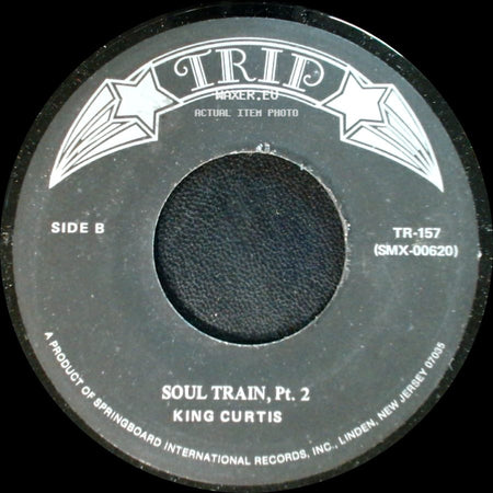 King Curtis - Soul Train, Pt. 1 / Soul Train, Pt. 2 side B