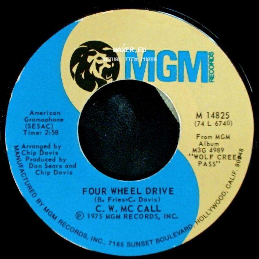 C. W. Mccall - Black Bear Road / Four Wheel Drive side B
