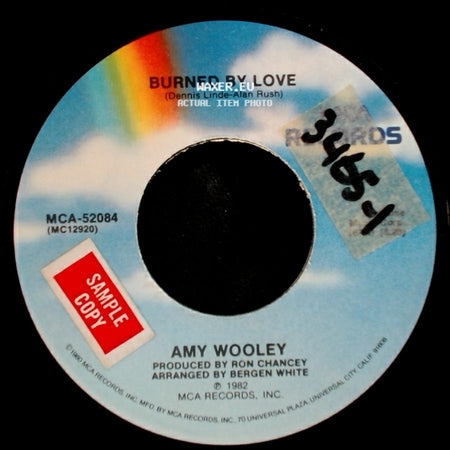 Amy Wooley - If My Heart Had Windows / Burned By Love side B