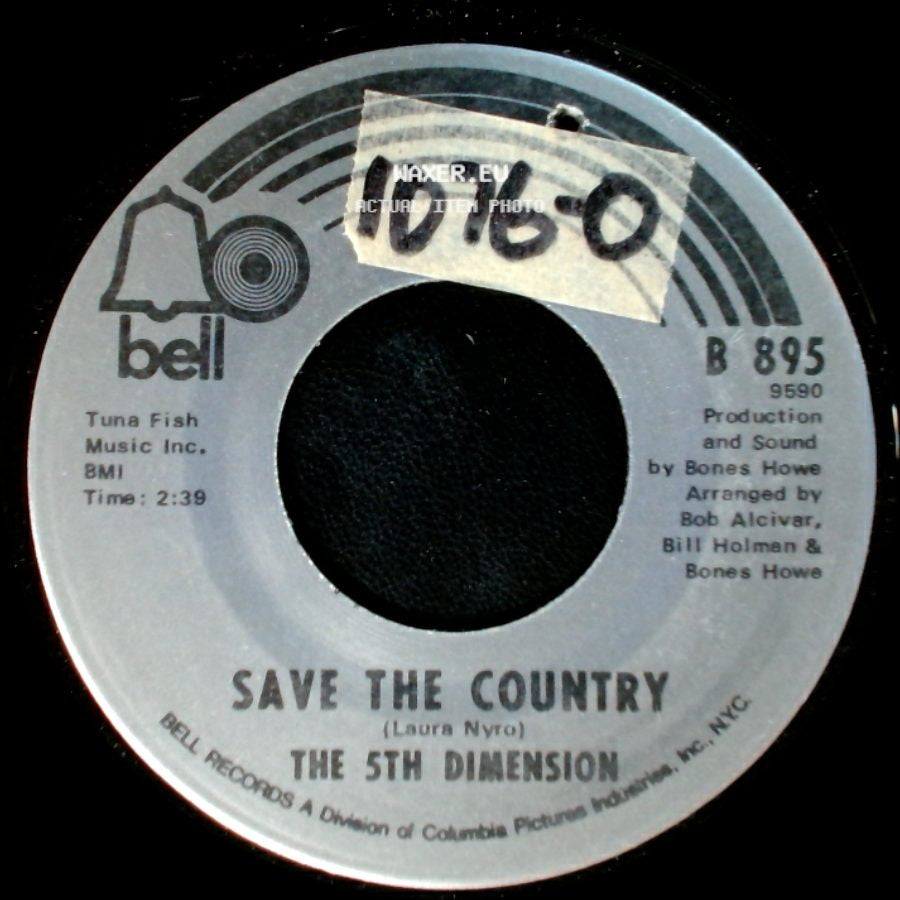The 5Th Dimension - Save The Country / Dimension 5 side A