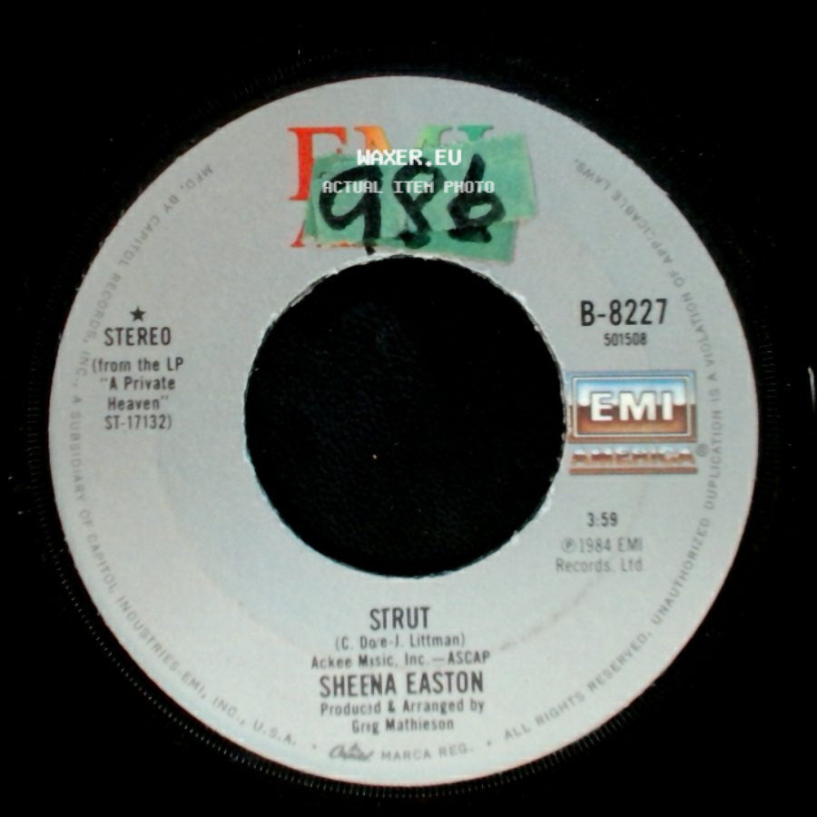 Sheena Easton - Strut / Letters From The Road side A