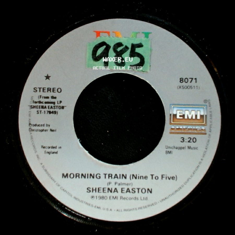 Sheena Easton - Morning Train (Nine To Five) / Calm Before The Storm side A