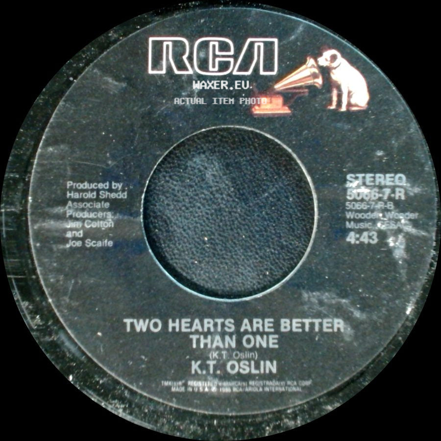 K. T. Oslin - Two Hearts Are Better Than One / Wall Of Tears side A