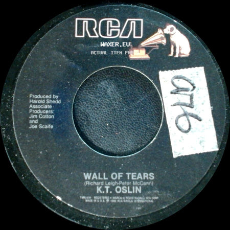 K. T. Oslin - Two Hearts Are Better Than One / Wall Of Tears side B