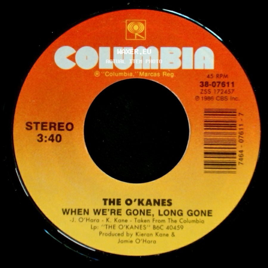 The O'kanes - When We're Gone, Long Gone / Just Lovin' You side A
