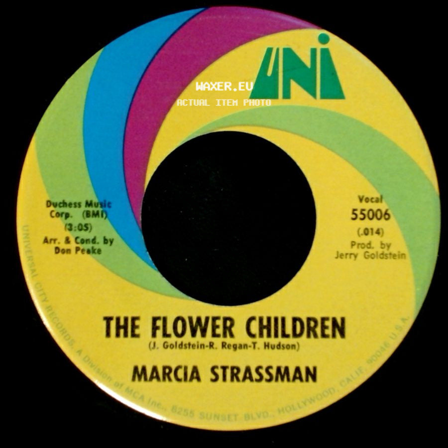 Marcia Strassman - The Flower Children / Out Of The Picture side A
