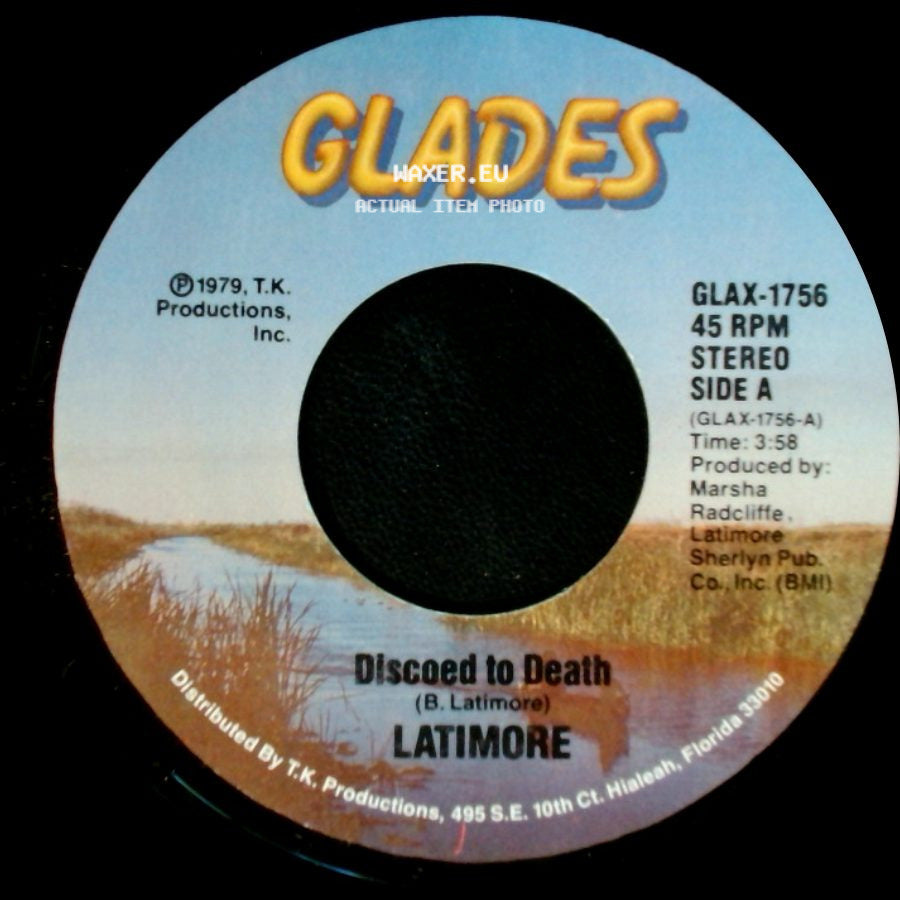Latimore - Discoed To Death / Just One Step side A