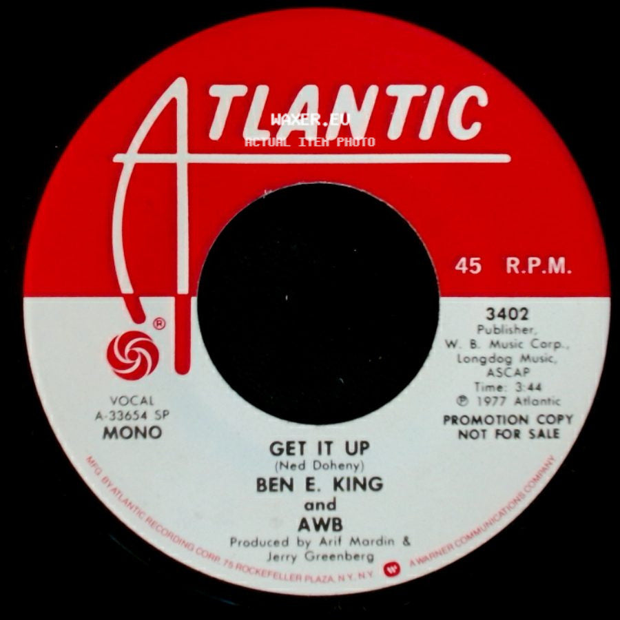 Ben E. King And Awb - Get It Up / Get It Up side A