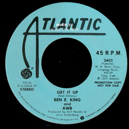 Ben E. King And Awb - Get It Up / Get It Up side B