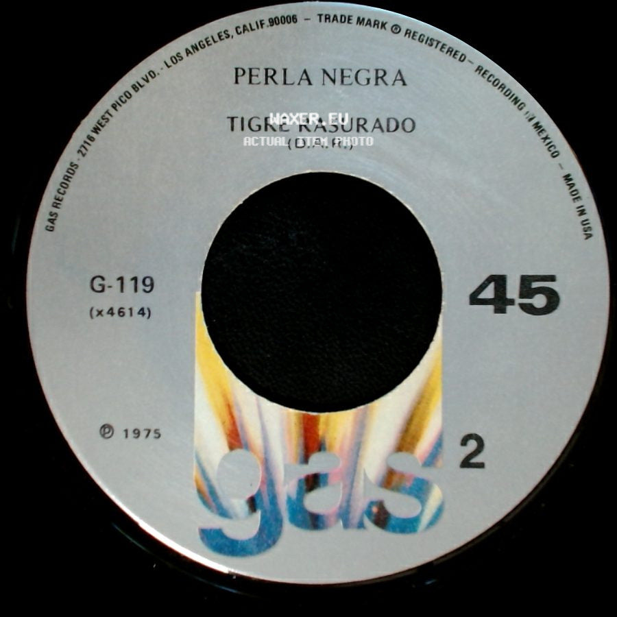 Perla Negra - Tigre Rasurado (D.A.R.) / El Retrato De Mi Madre side A