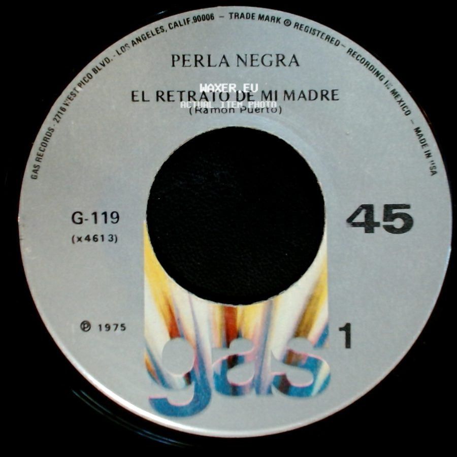 Perla Negra - Tigre Rasurado (D.A.R.) / El Retrato De Mi Madre side B