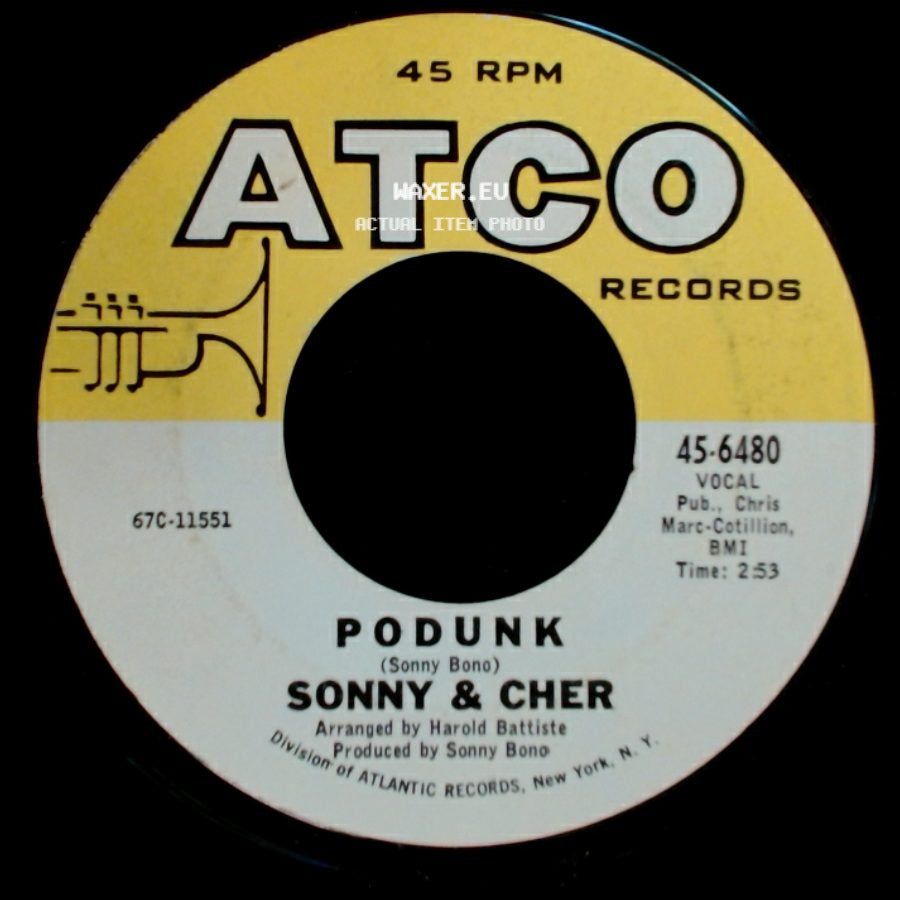 Sonny & Cher - A Beautiful Story / Podunk side B