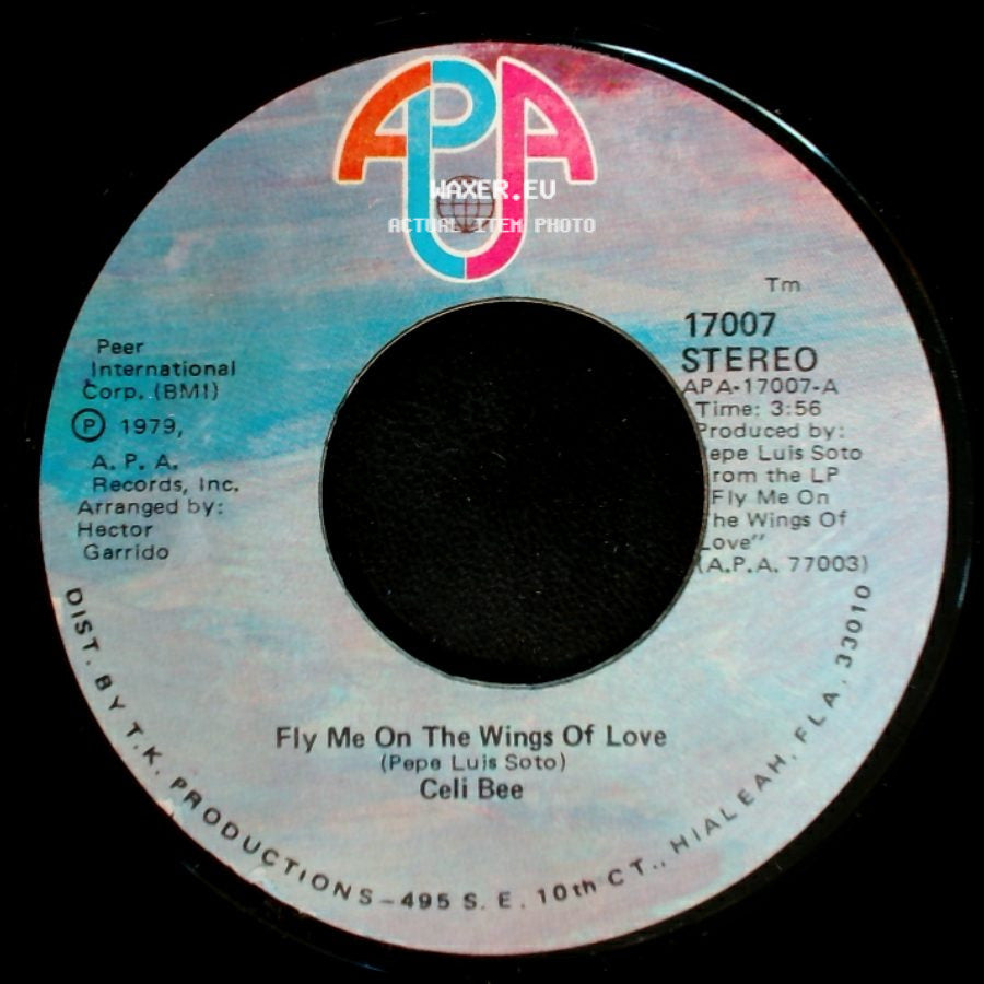 Celi Bee - You're The Best Thing (That Ever Happened To My Life) / Fly Me On The Wings Of Love side B