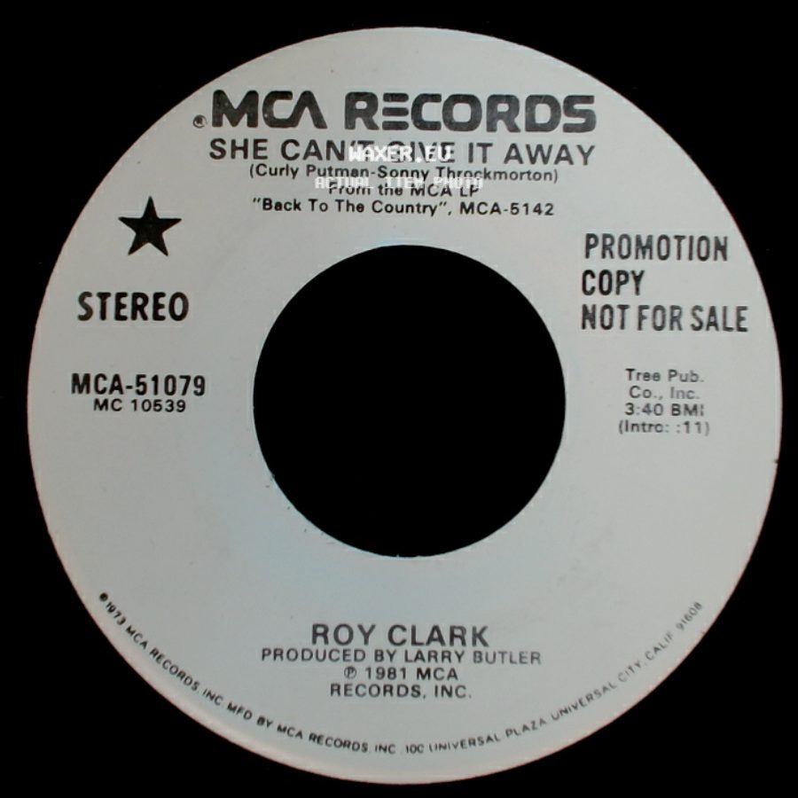 Roy Clark - She Can't Give It Away / She Can't Give It Away side A
