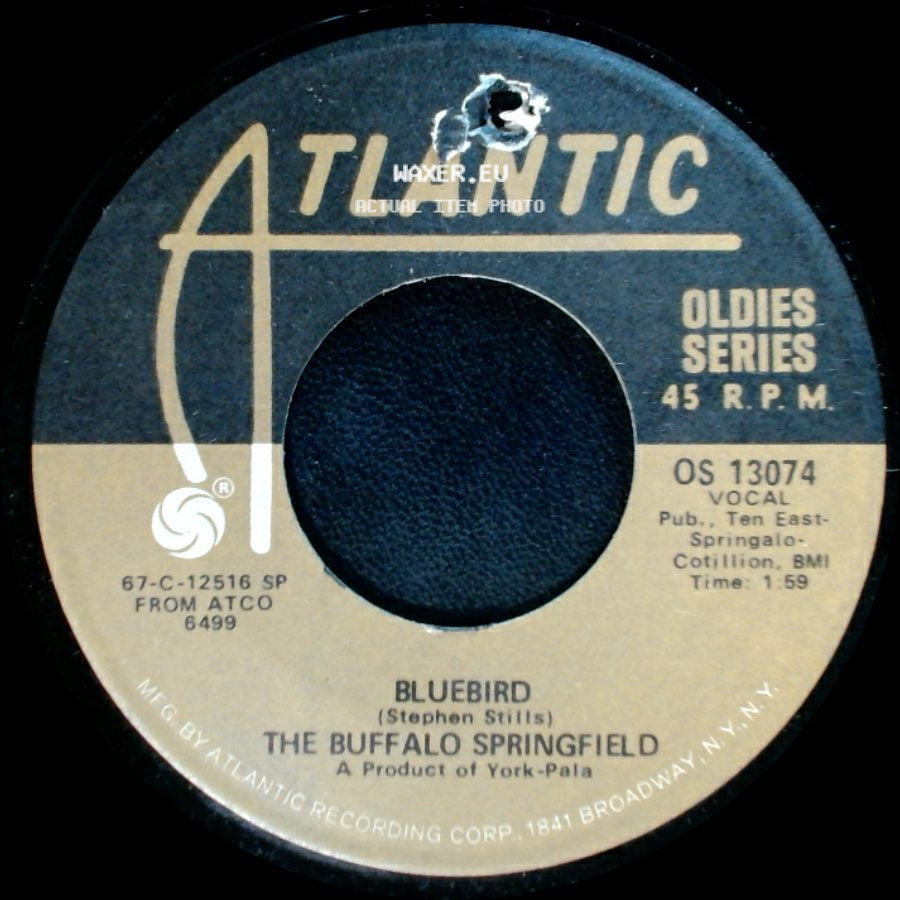 The Buffalo Springfield - Mr. Soul / Bluebird side B