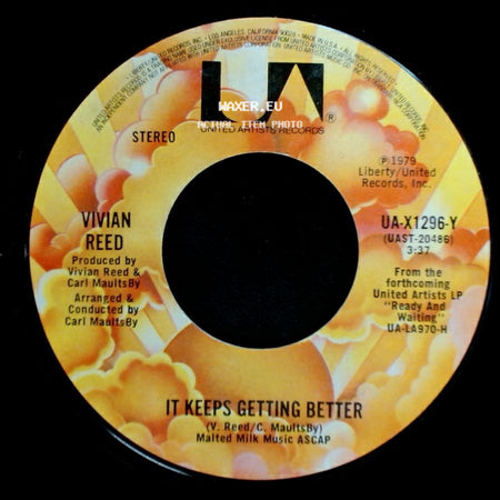 Vivian Reed - Ready And Waiting / It Keeps Getting Better side B
