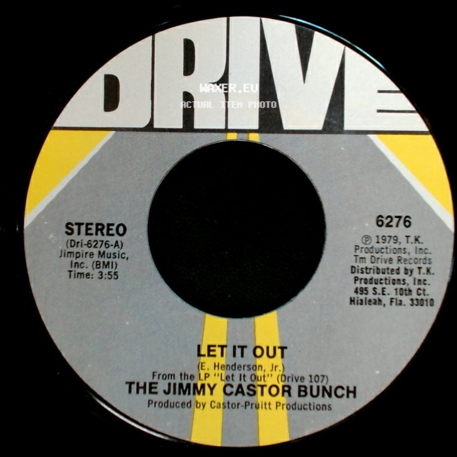 The Jimmy Castor Bunch - You Light Up My Life / Let It Out side B