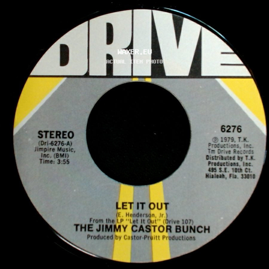 The Jimmy Castor Bunch - You Light Up My Life / Let It Out side B